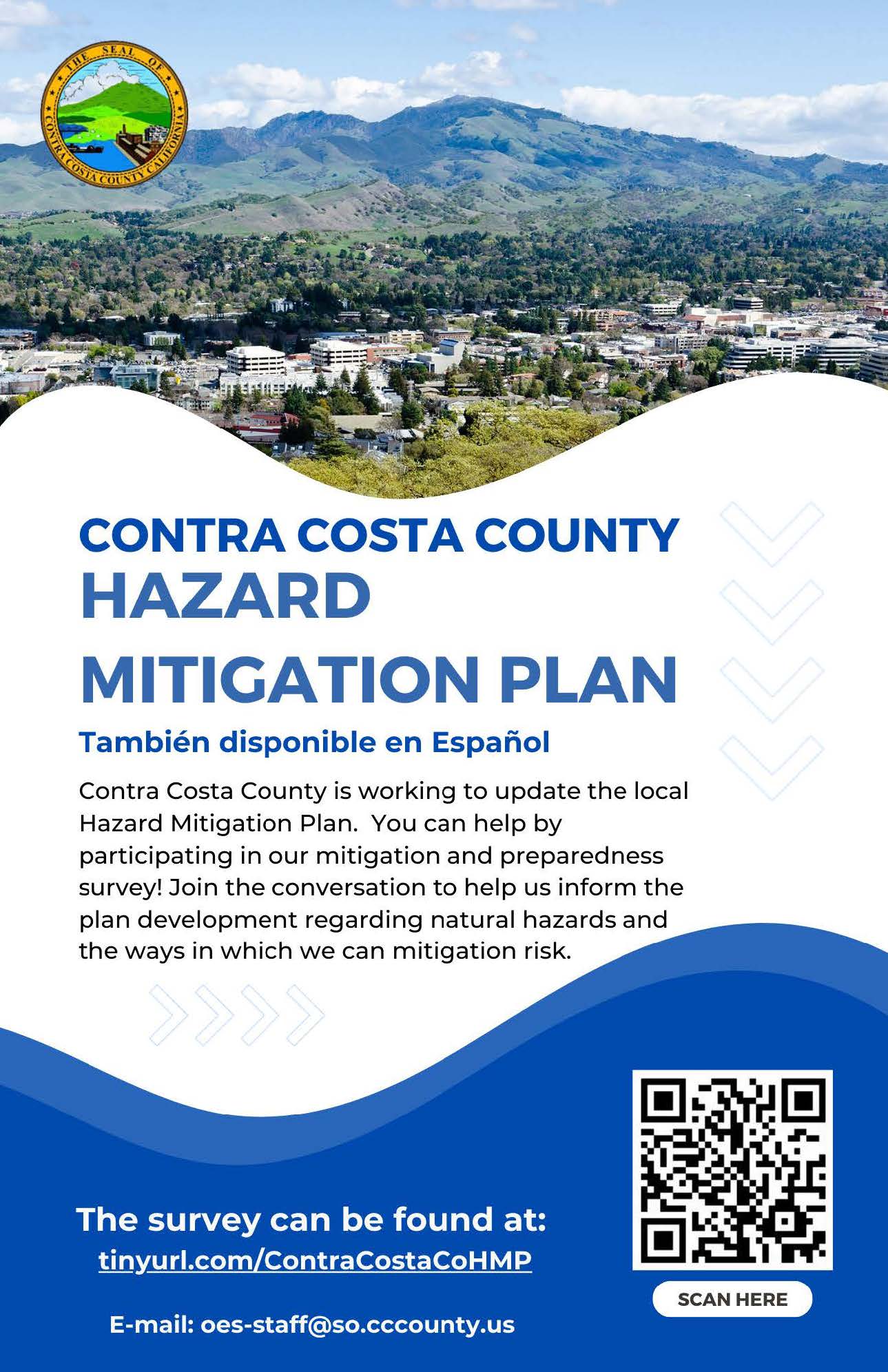 Hazard Mitigation Plan Survey Flyer